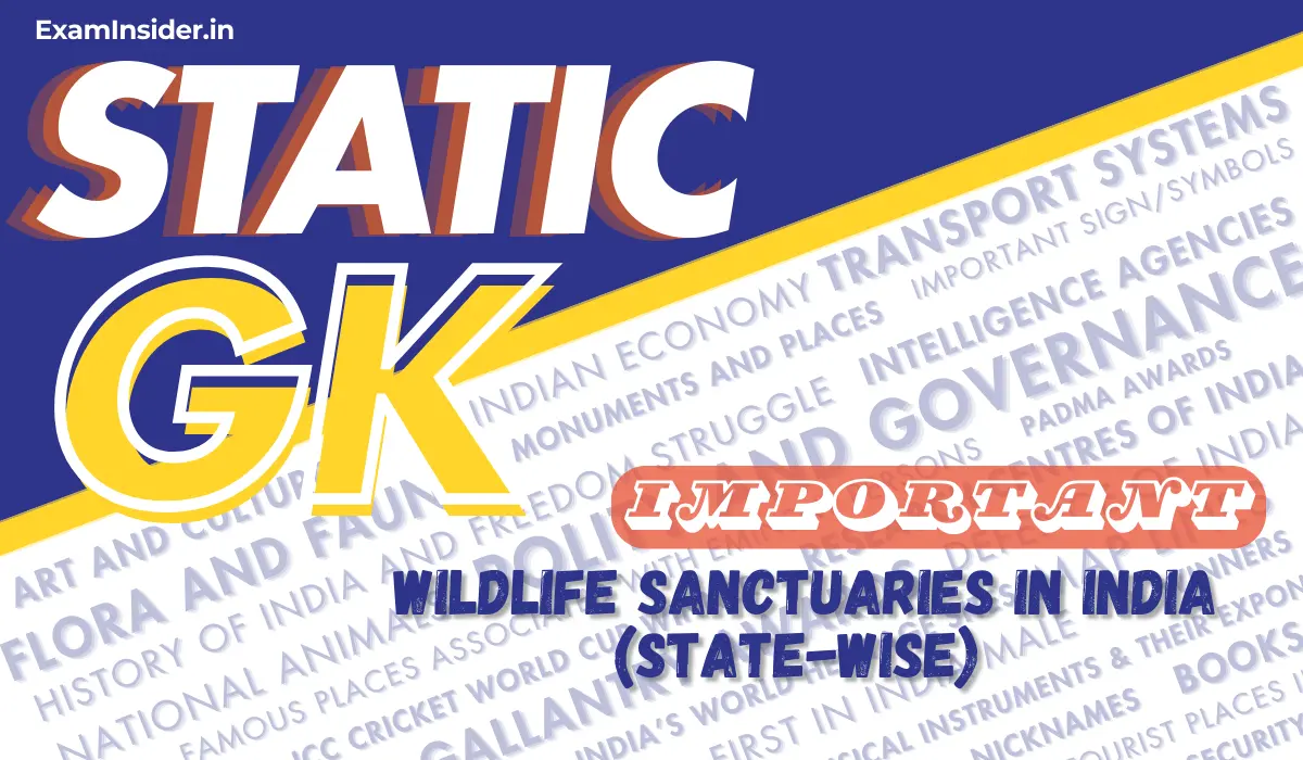 Wildlife Sanctuaries in India